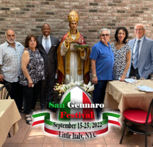 DHC's Client San Gennaro Feast Board Meets with Mayor