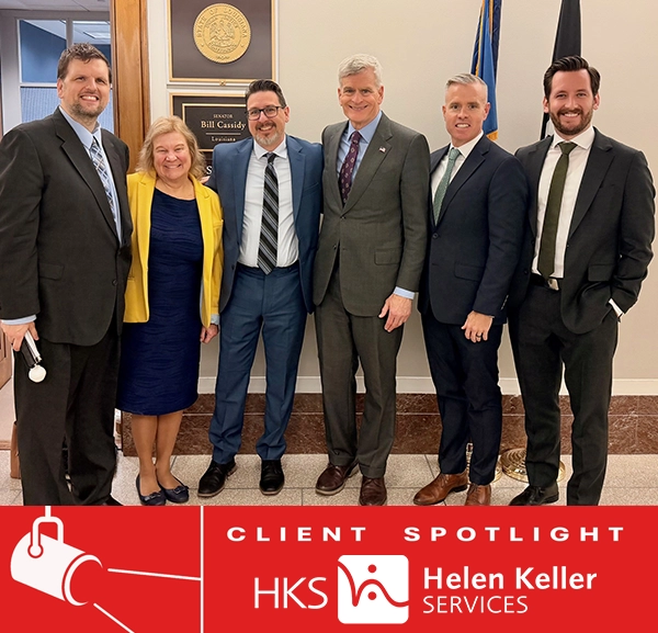 HKNC representatives, joined by DHC, meet with Senator Bill Cassidy in Washington, D.C.