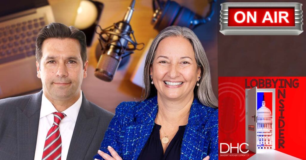 Zack Fink interviews Jennifer Mitchell on DHC Lobbying Insider
